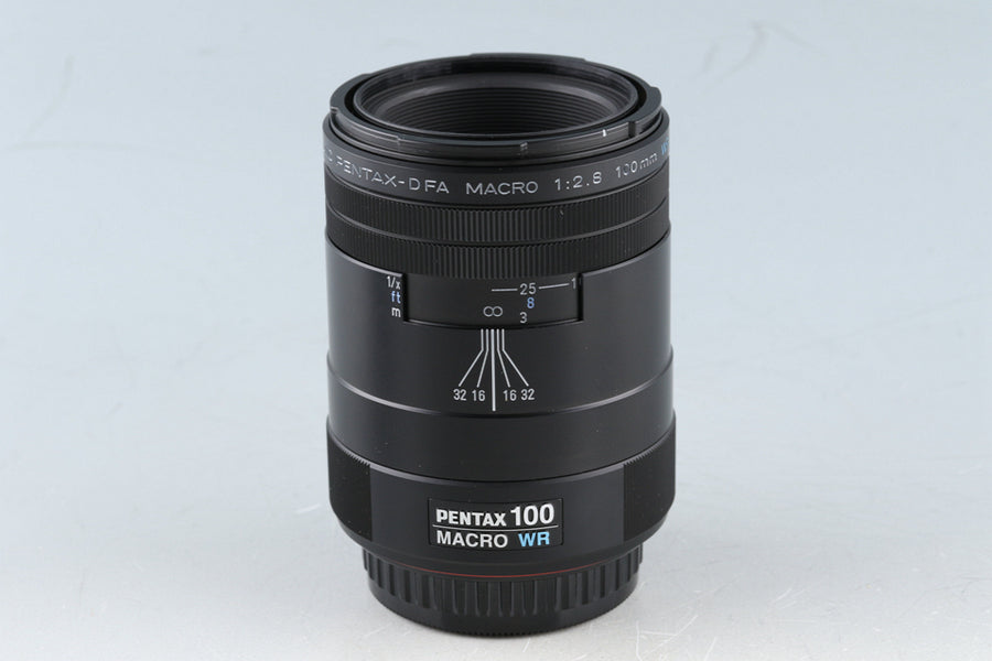 SMC Pentax-D FA Macro 100mm F/2.8 WR Lens for Pentax K Mount With Box –  IROHAS SHOP