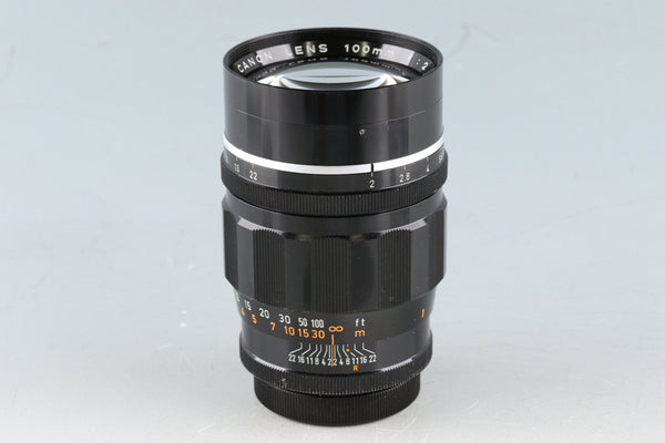 Canon 100mm F/2 Lens for Leica L39 #46656G23
