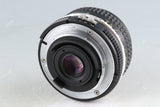 Nikon Nikkor 20mm F/3.5 Ai Lens #46698F4
