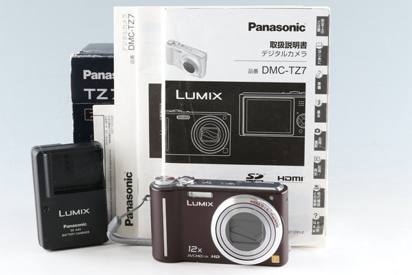 Panasonic Lumix DMC-TZ7 Digital Camera With Box #46717L7