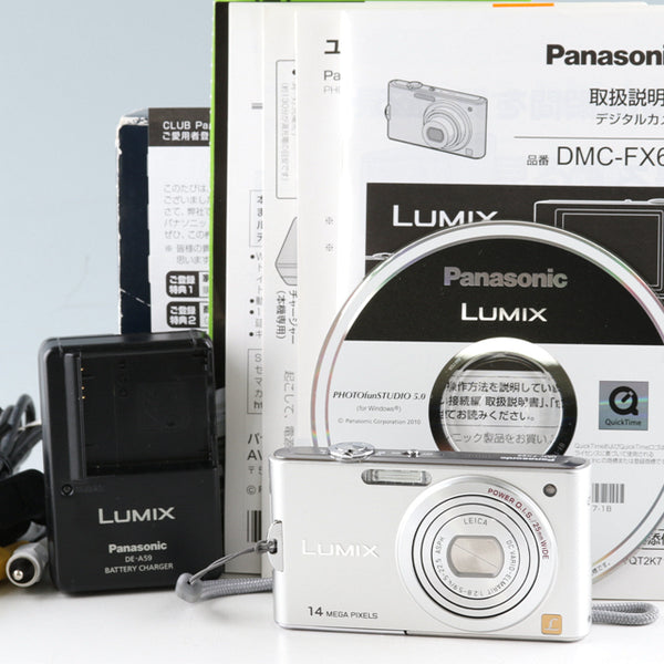 Panasonic Lumix DMC-FX66 Digital Camera With Box #46718L7