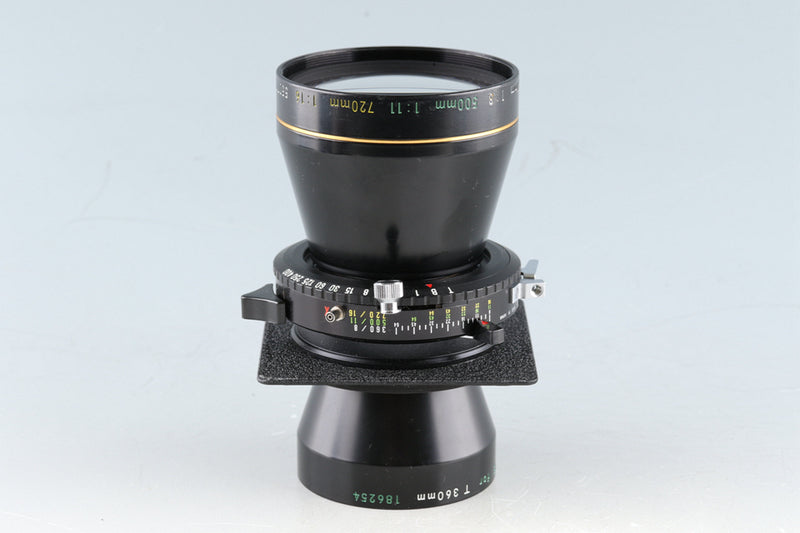 Nikon Nikkor-T*ED 360mm F/8 500mm F/11 720mm F/16 Front Lens + T 360mm + T 500mm + T 720mm Rear Lens #46786M1