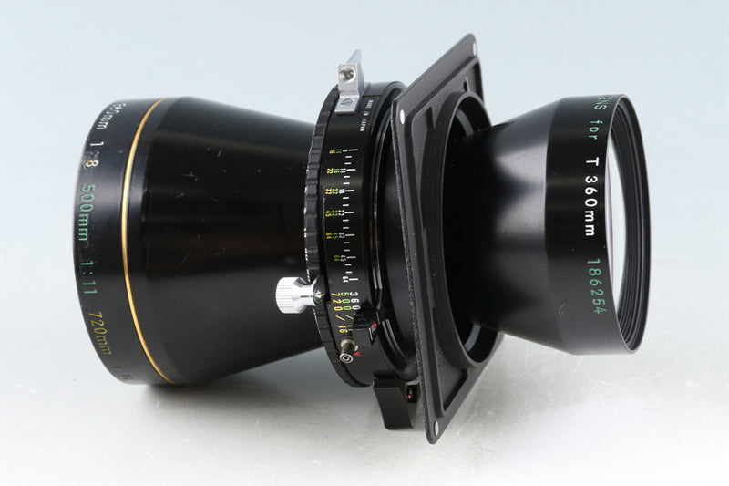 Nikon Nikkor-T*ED 360mm F/8 500mm F/11 720mm F/16 Front Lens + T