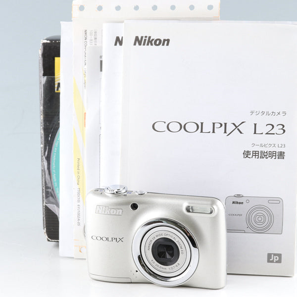 Nikon Coolpix L23 Digital Camera With Box #46791L4 – IROHAS SHOP