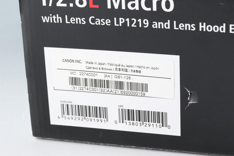Canon TS-E 90mm F/2.8 L Macro Lens With Box #46804L3 – IROHAS SHOP