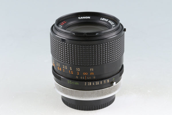 Canon FD 35mm F/2 S.S.C. Lens #46836F4
