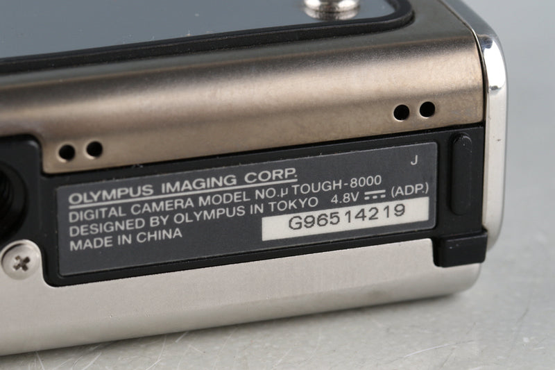 Olympus μ Tough-8000 Digital Camera #46846I