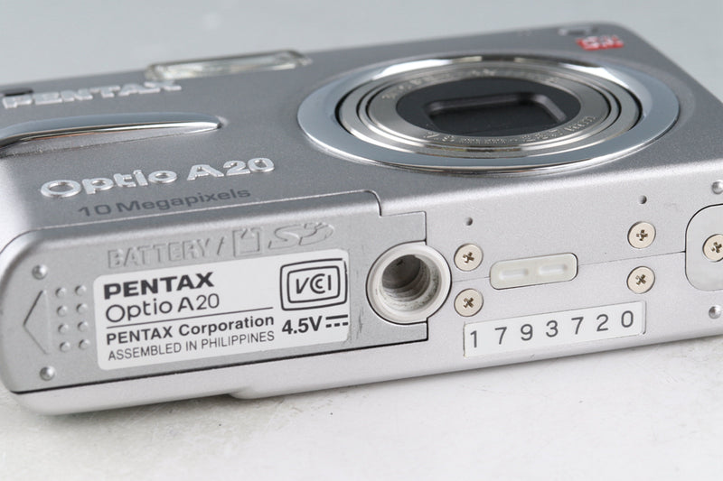 Pentax Optio A20 Digital Camera #46888E4 – IROHAS SHOP