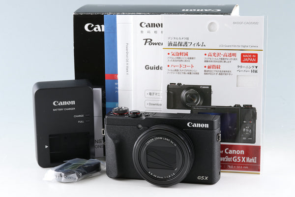 Canon Power Shot G5X Mark II Digital Camera With Box #46894L4