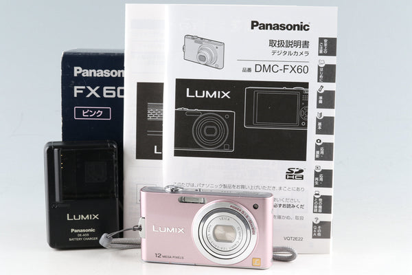 Panasonic Lumix DMC-FX60 Digital Camera With Box #46904L6