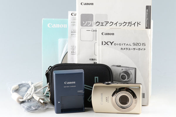 Canon IXY 920 IS Digital Camera With Box #46946L3
