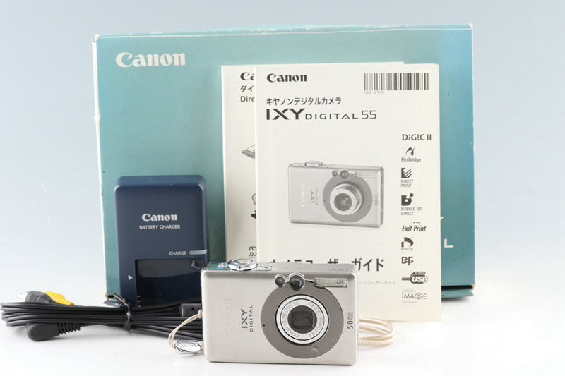 Canon IXY 55 Digital Camera With Box #47084L4