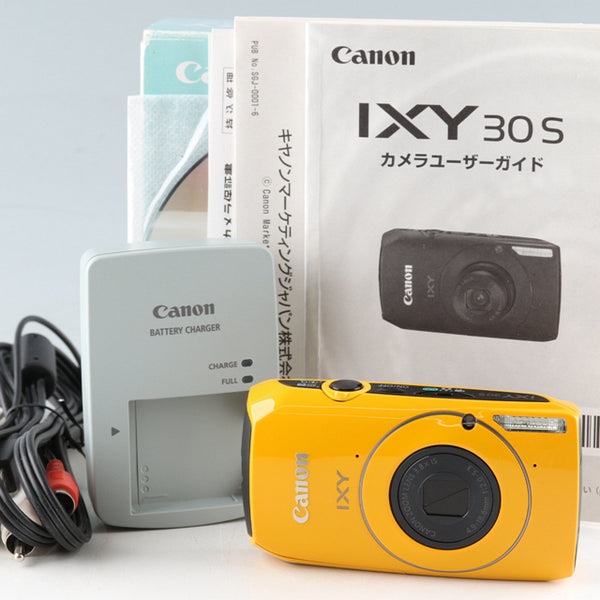Canon IXY 30S Digital Camera With Box #47108L3