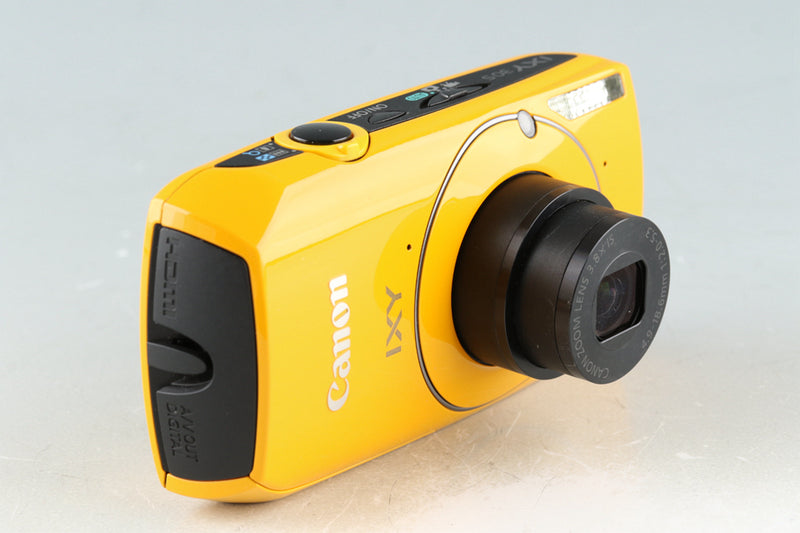 人気カラーの 欠品なし Canon IXY 30S イエロー ケース付き デジタル ...