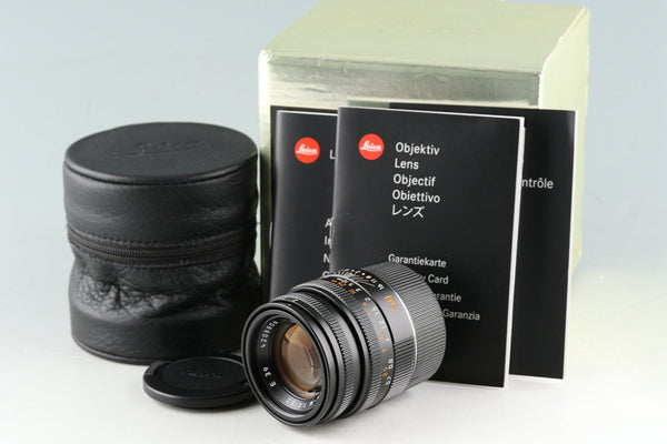 Leica Summicron-M 50mm F/2 Lens for Leica M With Box #47155L1