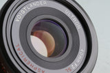Voigtlander Ultron 40mm F/2 SL ASPHERICAL Lens for Nikon #47162F4