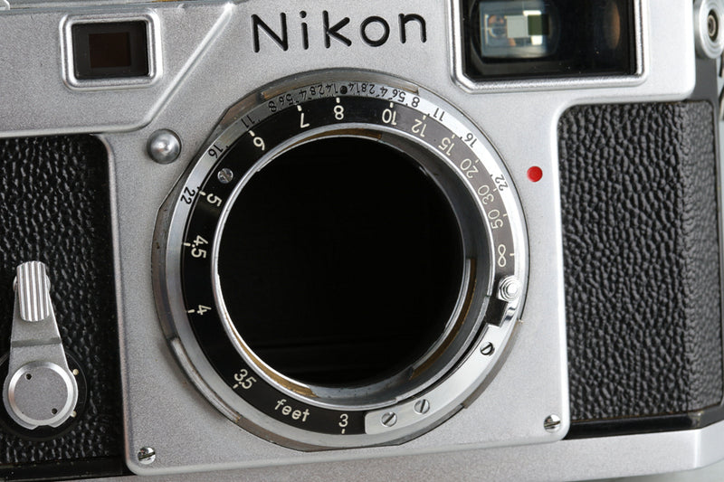Nikon S3 + W-Nikkor.C 35mm F/1.8 Lens + Selenium Exposure Meter #47174D2