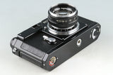 Nikon S3 Repainted Black + Nikkor-H.C 50mm F/2 Lens #47177E4