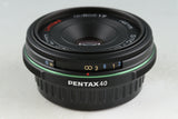 SMC Pentax-DA 40mm F/2.8 Limited Lens for Pentax K #47185E5