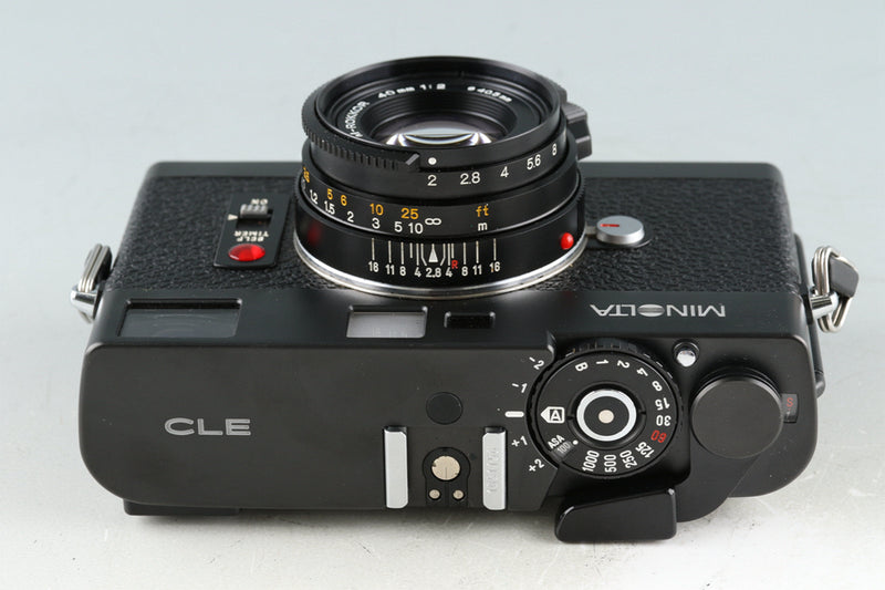 Minolta CLE + M-Rokkor 40mm F/2 Lens #47193D5 – IROHAS SHOP