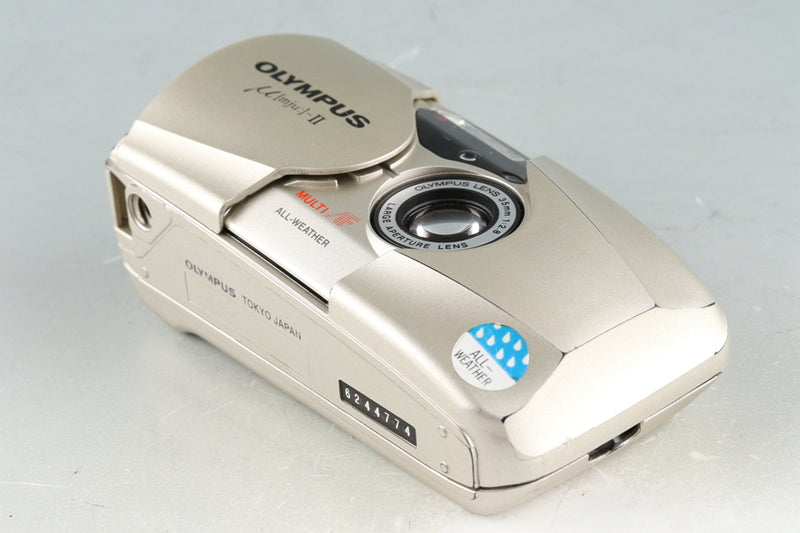 Olympus μ-II 35mm Point & Shoot Film Camera With Box #47236L7
