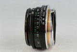 Rollei Sonnar 40mm F/2.8 HFT Black Lens With Box CLA By Kanto Camera #47240L7