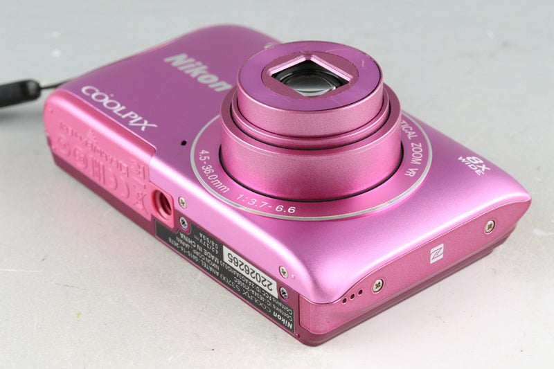 Nikon Coolpix S3700 Digital Camera With Box #47338L5 – IROHAS SHOP