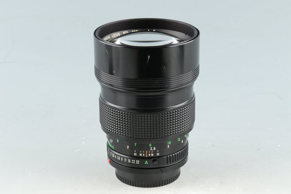 Canon FD 135mm F/2 Lens #47348H21