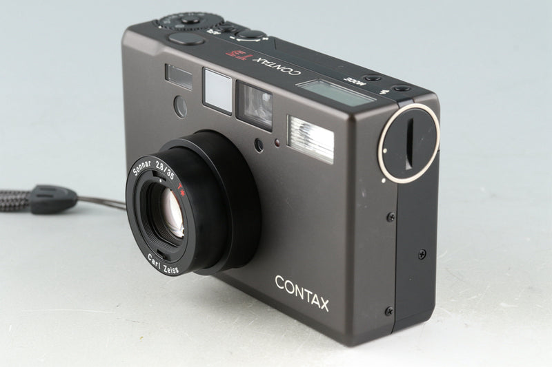 Contax T3 Titan Black 35mm Point & Shoot Film Camera With Box 