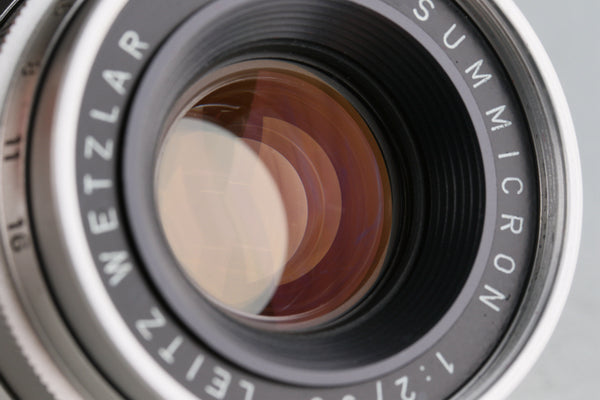 Leica Leitz Summicron 35mm F/2 Lens for Leica M #47420T