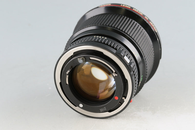 Canon FD 24mm F/1.4 L Lens CLA By Kanto Camera #47427F5