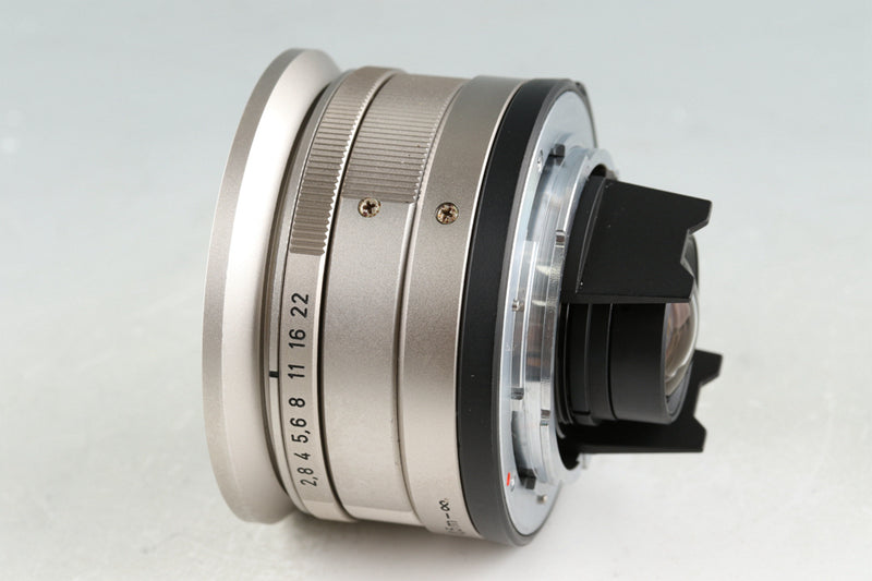Contax Carl Zeiss Biogon T* 21mm F/2.8 Lens + GF-21mm Finder #47440L8-