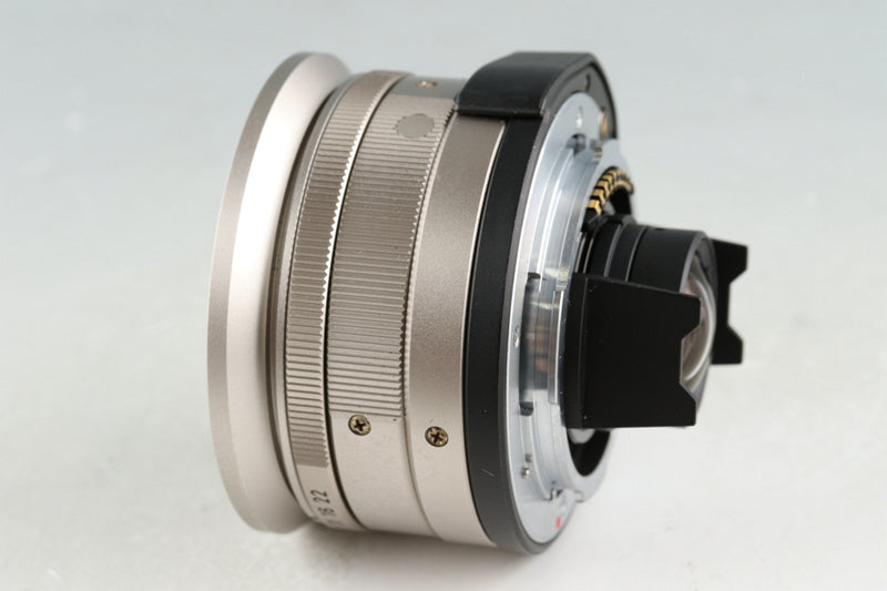 Contax Carl Zeiss Biogon T* 21mm F/2.8 Lens + GF-21mm Finder #47440L8