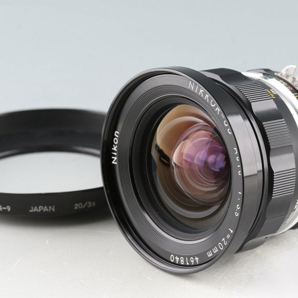 Nikon Nikkor-UD Auto 20mm F/3.5 Ai Convert Lens #47659A6 – IROHAS SHOP