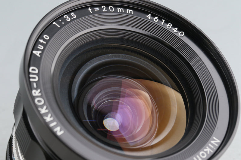 ニコン Nikkor-UD Auto20mm F3.5 Ai-改Lens