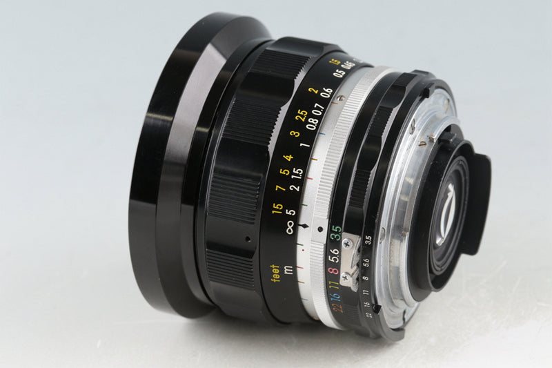 ニコン Nikkor-UD Auto20mm F3.5 Ai-改Lens