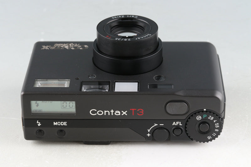 Contax T3 Double Teeth 70years Limited Edition 35mm Point & Shoot Film Camera #47660D5