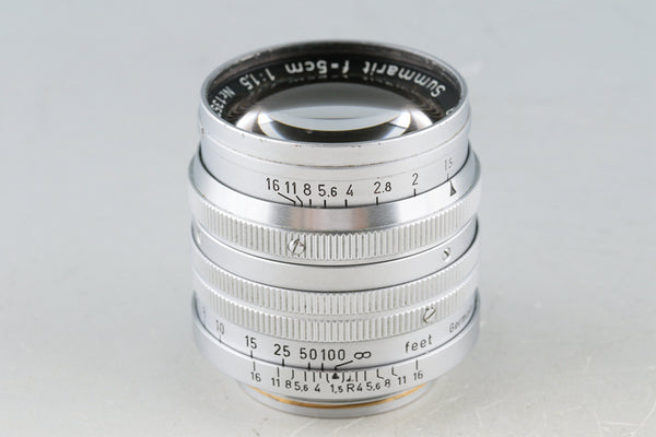 Leica Leitz Summarit 50mm F/1.5 Lens for Leica L39 #47716T