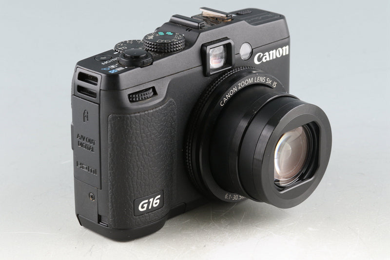 Canon Power Shot G16 Digital Camera With Box #47736L3