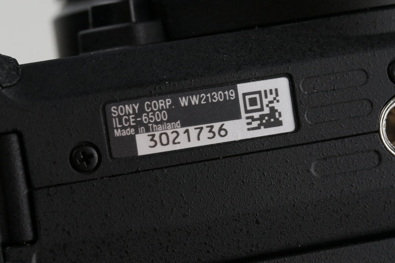 Sony α6500/a6500 Mirrorless Digital Camera #47744E1