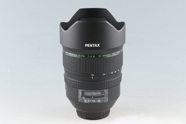 HD Pentax-D FA 15-30mm F/2.8 ED SDM WR Lens for Pentax K With Box #47777L7