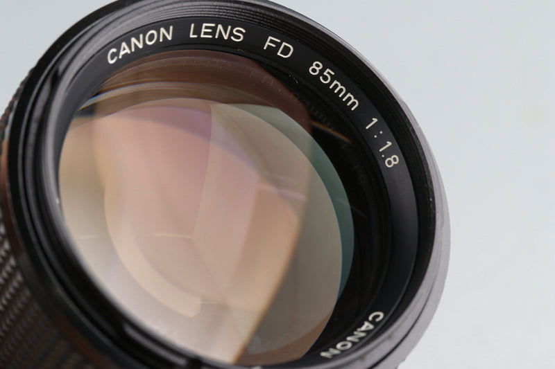 Canon FD 85mm F/1.8 Lens #47778F4