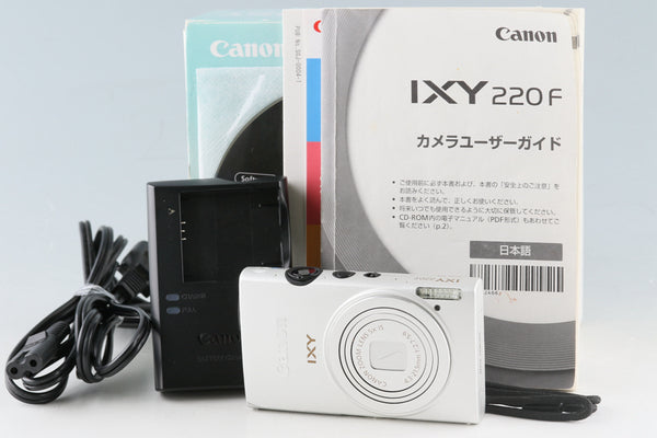 Canon IXY 220F Digital Camera With Box #47801L3
