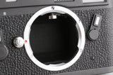 Leica Leitz M4 Black Chrome 35mm Rangefinder Film Camera With Box #47823L1