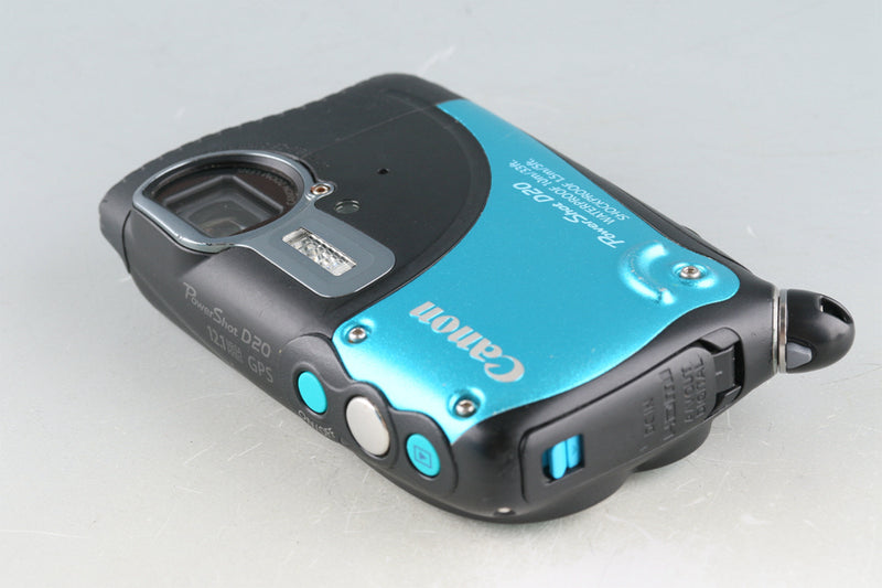 Canon Power Shot D20 Digital Camera With Box #47895L3 – IROHAS SHOP