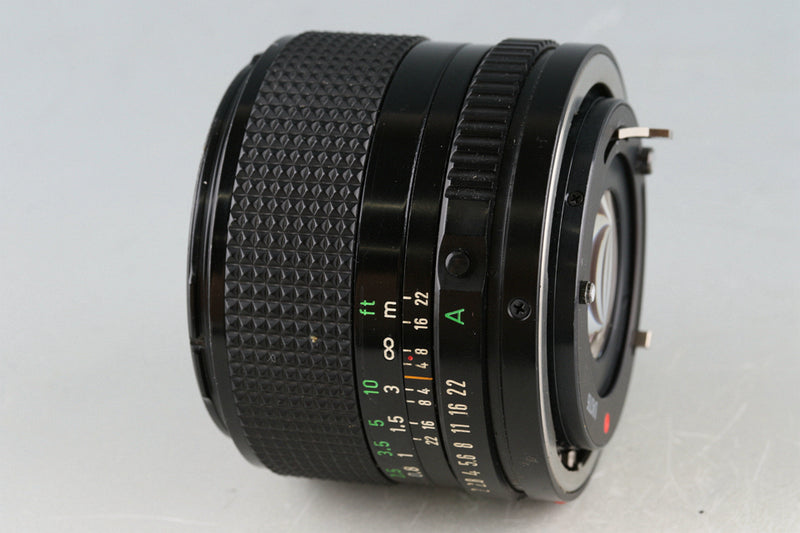 Canon FD 35mm F/2 Lens #47914F4