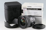 Sigma Art 24mm F/1.4 DG HSM Lens for Nikon Mount With Box #47923L7
