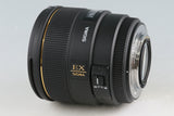Sigma 85mm F/1.4 EX DG HSM Lens for Sony AF #47993G31
