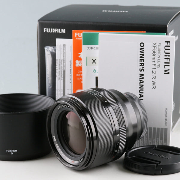 Fujifilm Fujinon Super EBC XF 56mm F/1.2 R WR Lens With Box