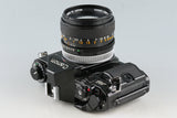 Canon A-1 + FD 50mm F/1.4 S.S.C. Lens #48044D5